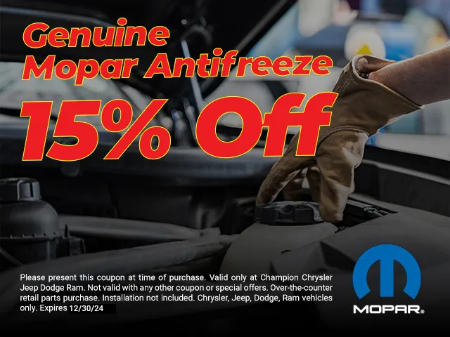 Geniune Mopar Antifreeze